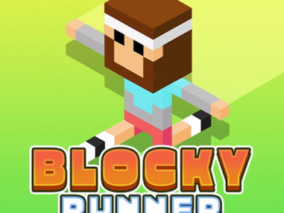 Blocky Runner background