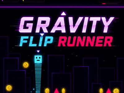 Gravity Flip Runner background