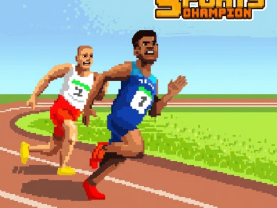 Retro Sports Champion background
